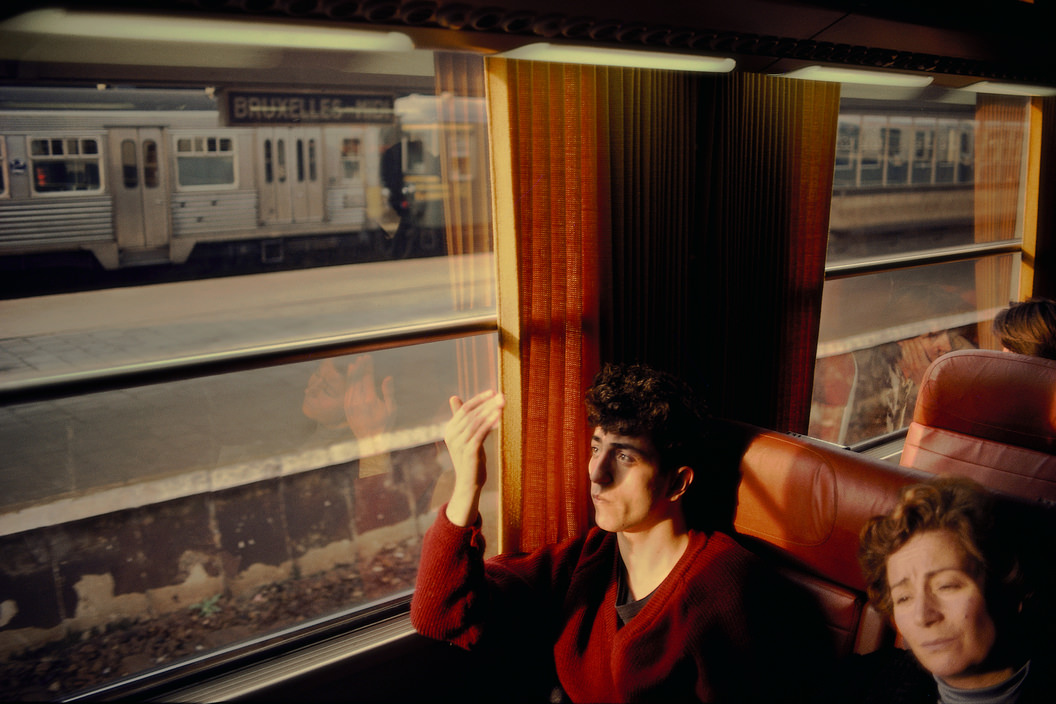 Gare du Midi (Midi train station), Bruxelles, 1981