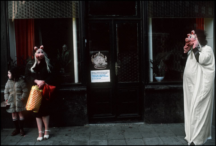 Gilles Carnival at the Town of Binche, Province of Hainaut, 1981