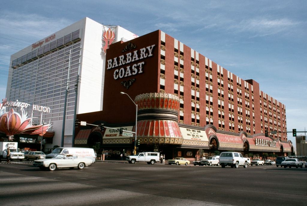 The Hotel-Casino 'Barbary Coast' in Las Vegas, 1982.