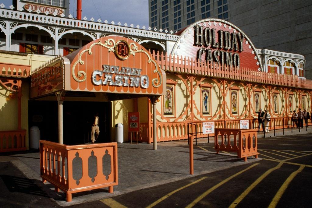 The Holiday Casino Hotel-Casino in Las Vegas, 1982.