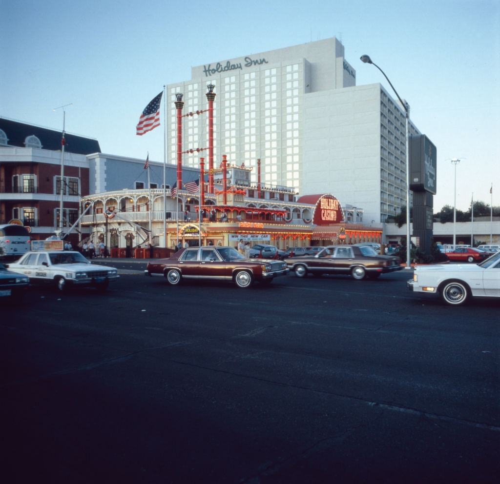 The Holiday Casino at the Las Vegas Blvd, 1980s.