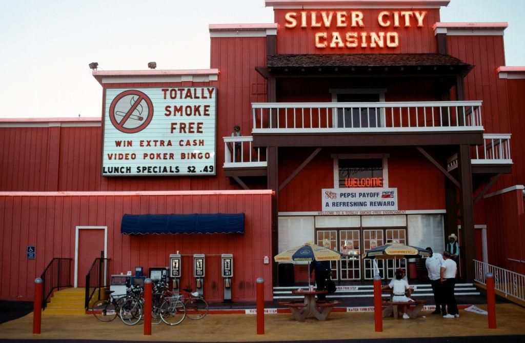 The 'Silver City Casino' in Las Vegas, 1984.