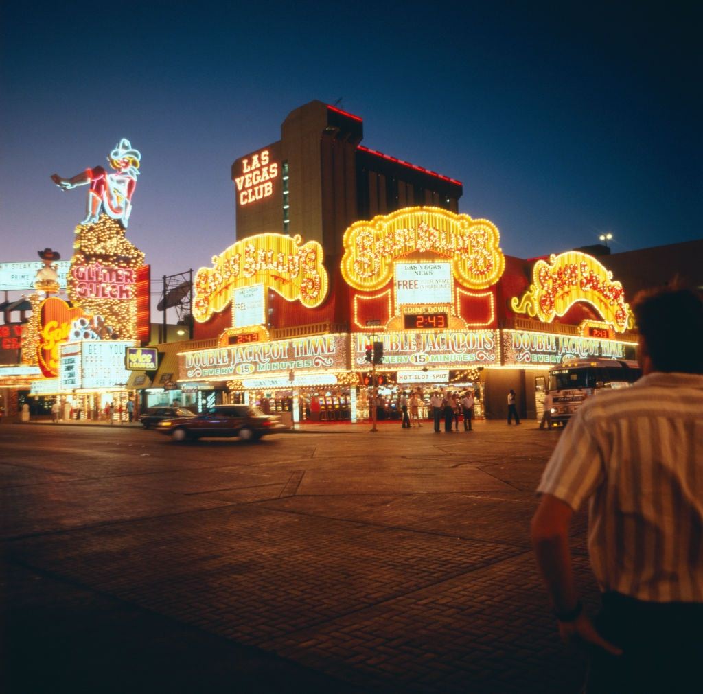 Las Vegas club, 1980s.