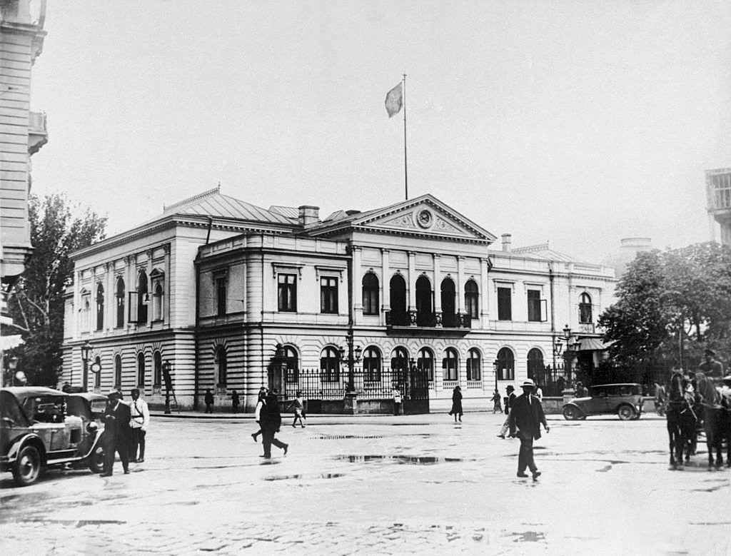 The Royal Palace Of Bucharest Became The New Residence Of King Carol Ii Of Romania, 1920s.