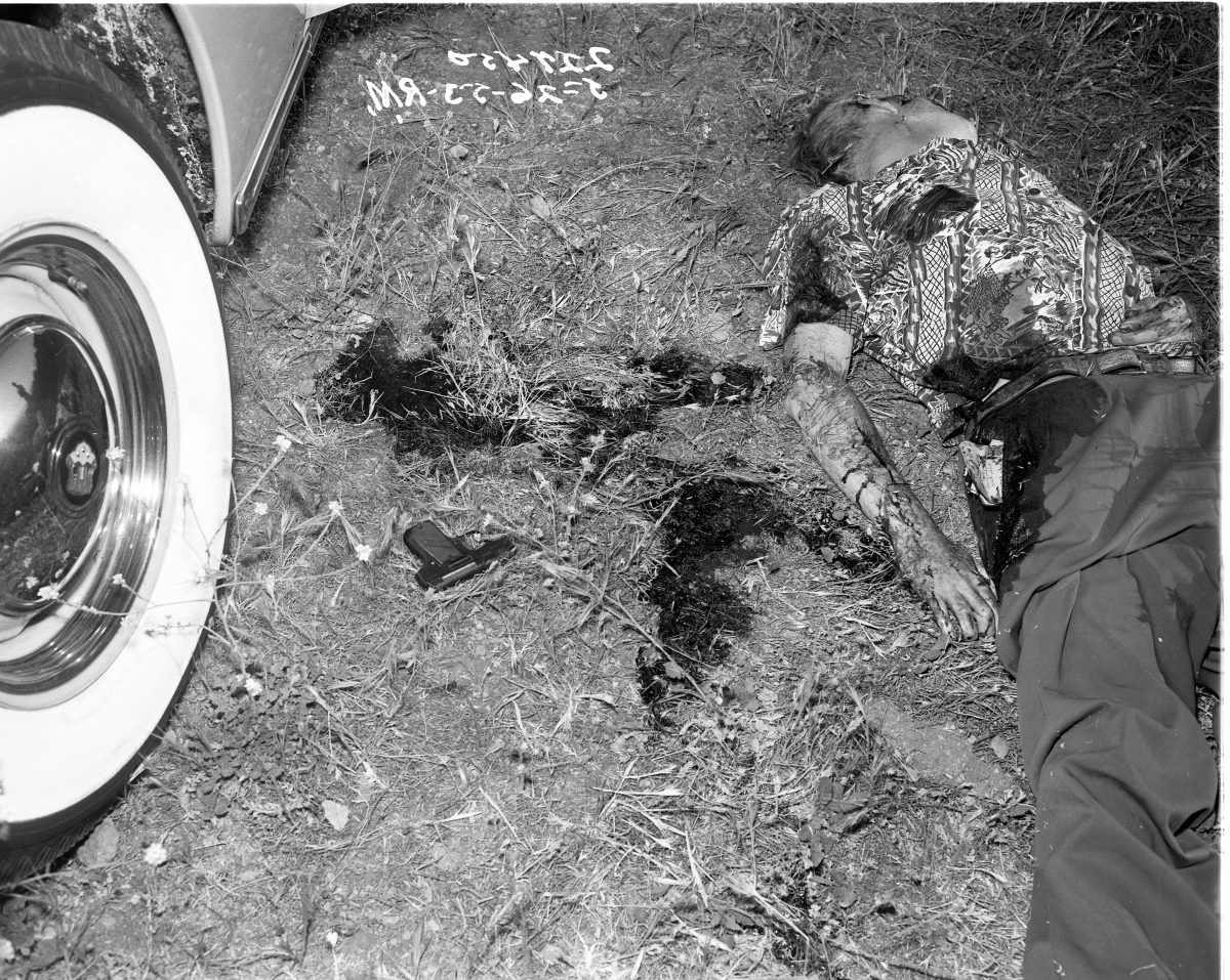 Vintage Crime Scene Photos from the Los Angeles Police Department Archives