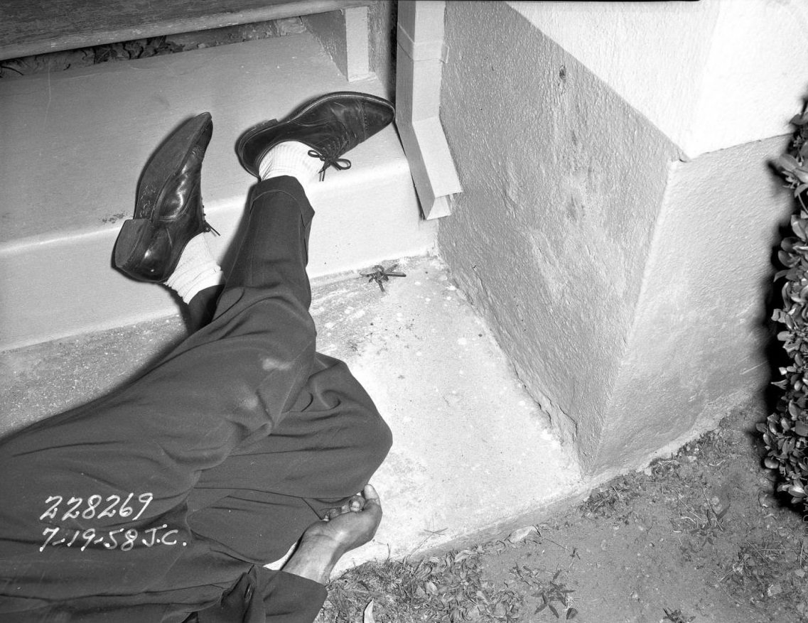 Vintage Crime Scene Photos from the Los Angeles Police Department Archives