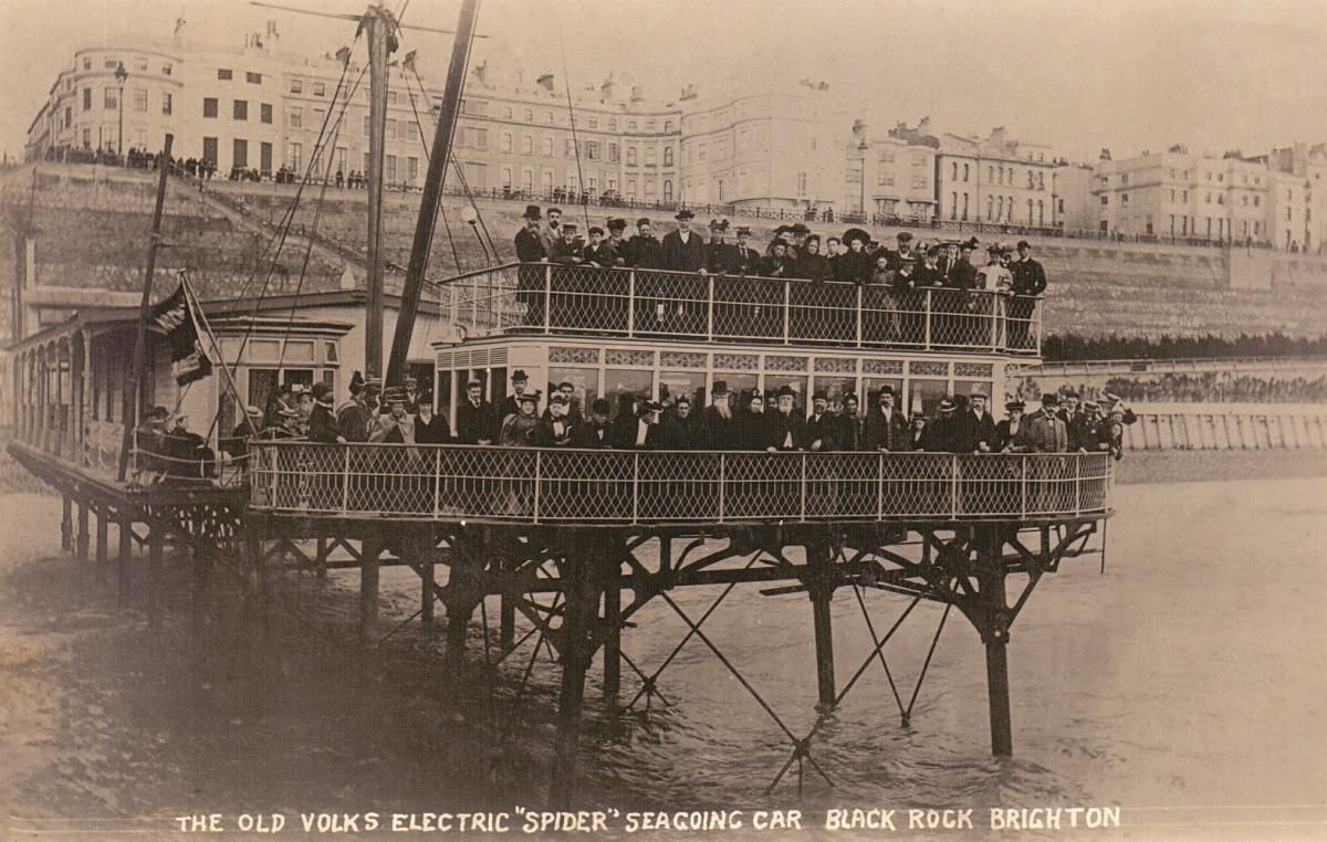 Daddy Long-Legs Railway Of Brighton: A Weird But Interesting Seaside Electric Train Invented In 1896