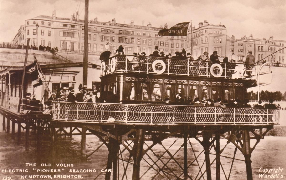 Daddy Long-Legs Railway Of Brighton: A Weird But Interesting Seaside Electric Train Invented In 1896