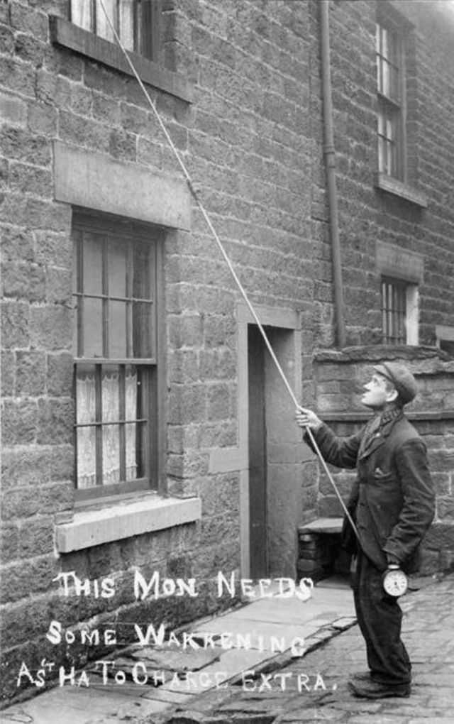 Before The Alarm Clocks, Knocker-Ups Were Hired To Wake People Up In Industrial Britain