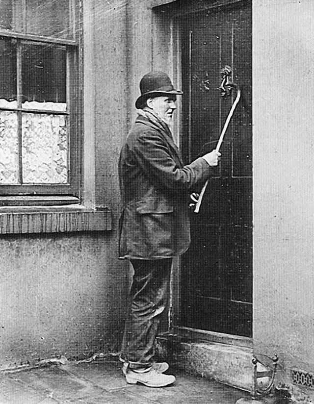 Before The Alarm Clocks, Knocker-Ups Were Hired To Wake People Up In Industrial Britain