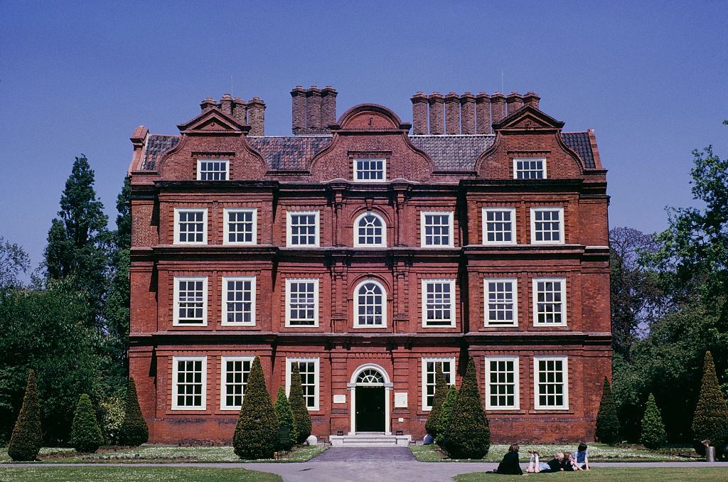 Kew Palace in Kew Gardens, London, 1962.