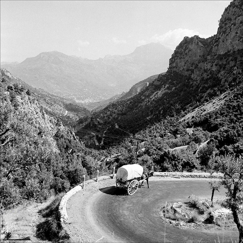 Cart in Coll de Sóller, 1956