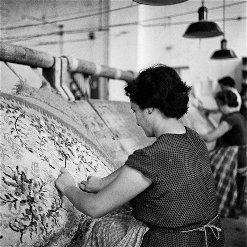 Carpet factory, Alcúdia, 1957