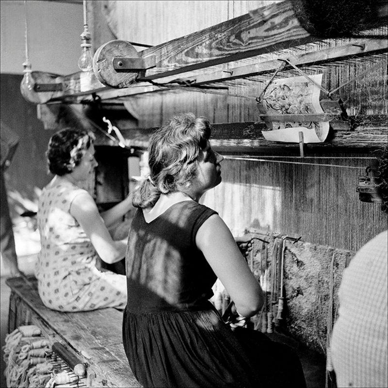 Carpet factory, Alcúdia, 1957