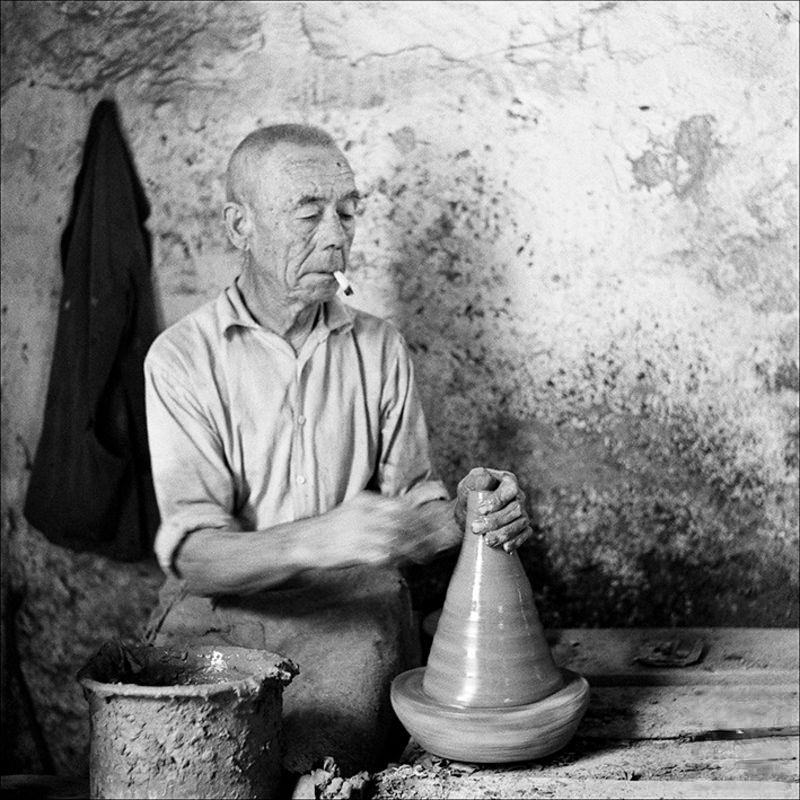 Portrait of a ceramist, 1957