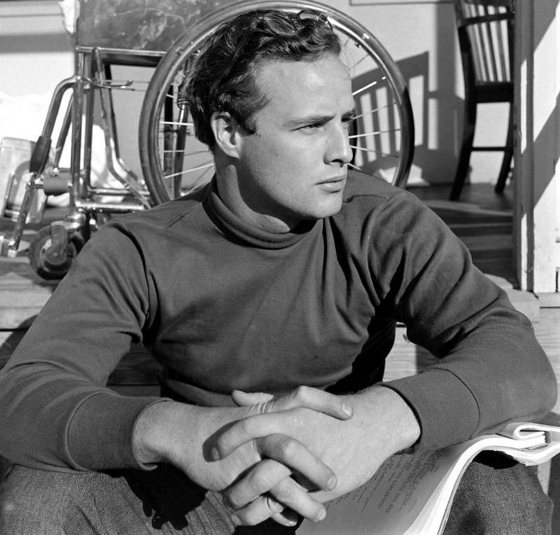 Marlon Brando, 1949.