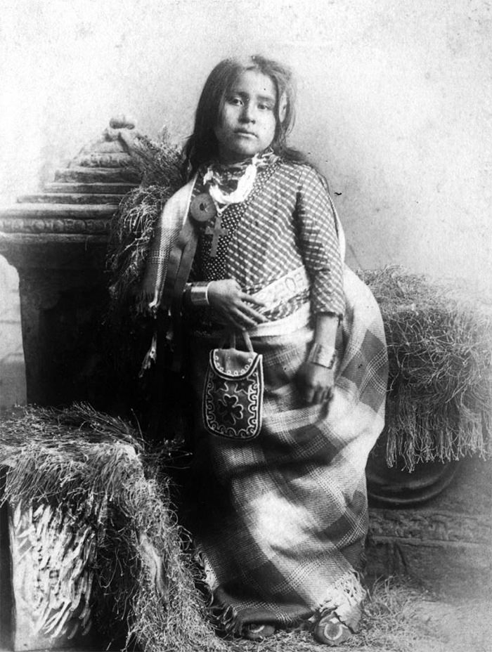 Inusk, Kickapoo Chief's Daughter, 1880-1890