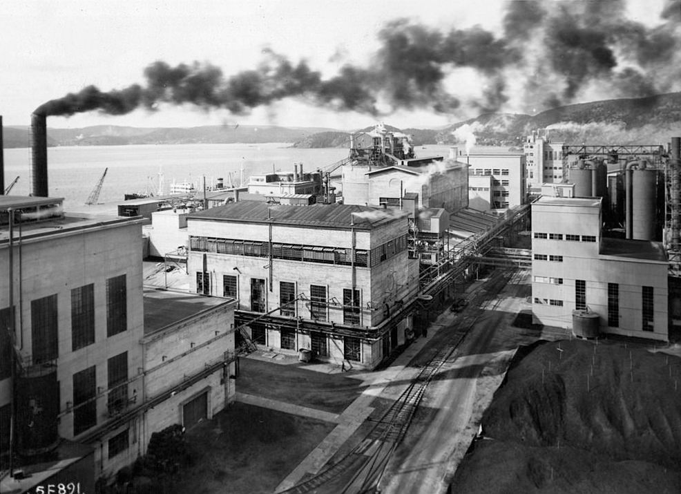 Saltpeter Factory in Norway, 1955