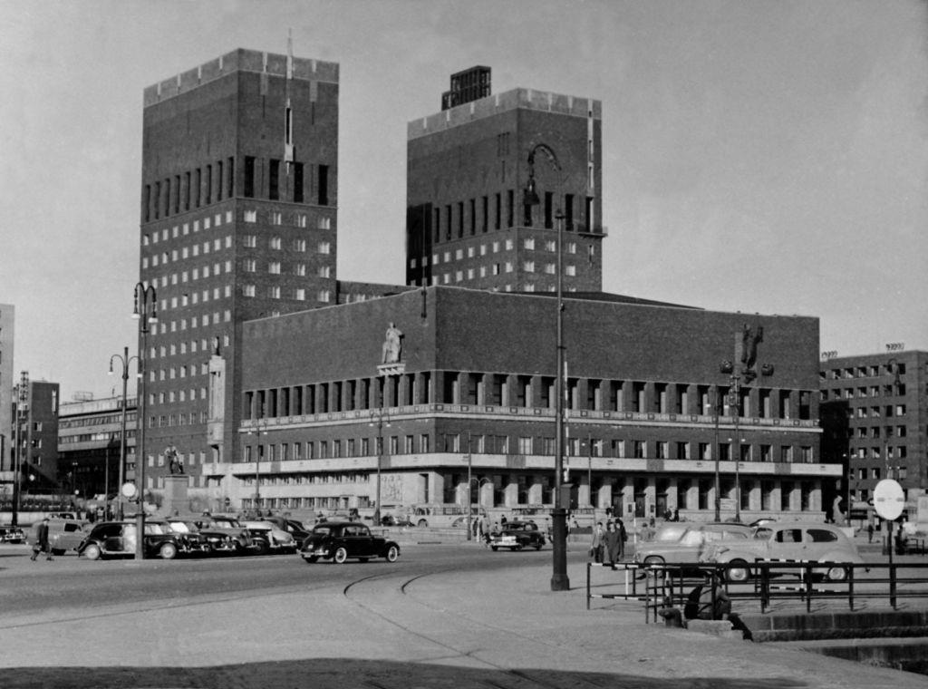 City Hall, Oslo, 1958.