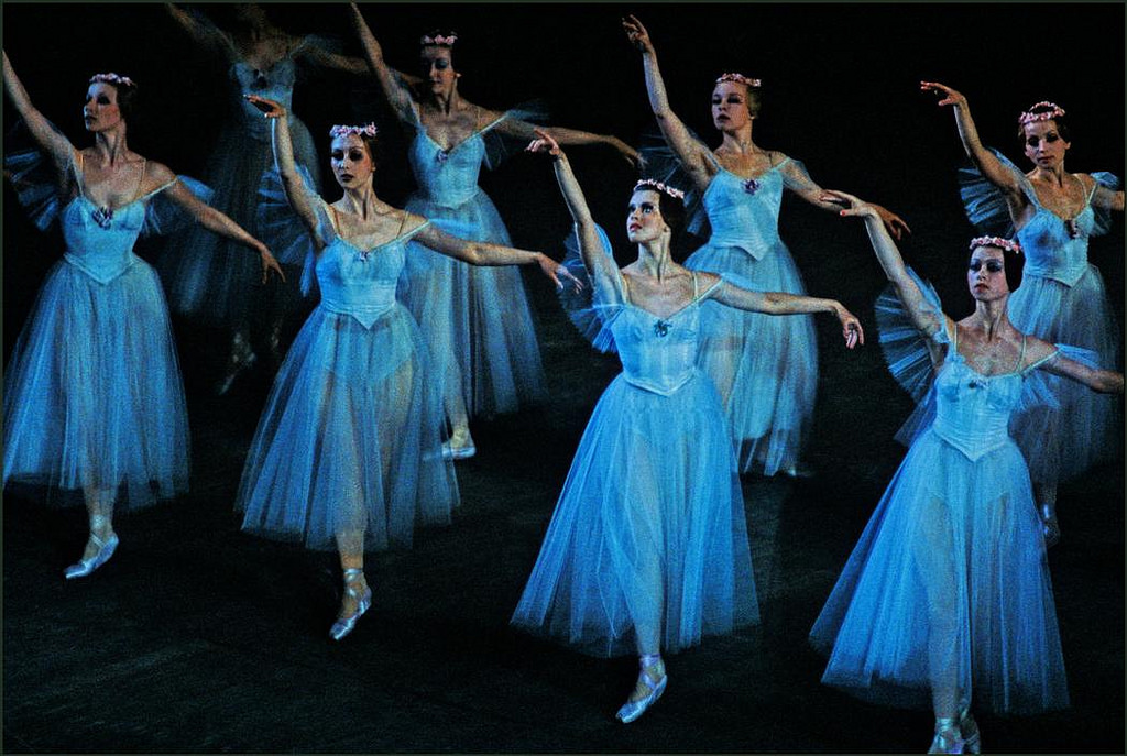 Ukraine ballet company performance onstage at the Odessa theatre and opera house.