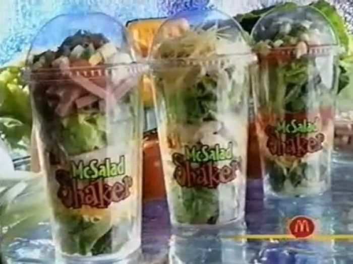 The Mcsalad Shaker from Mcdonalds