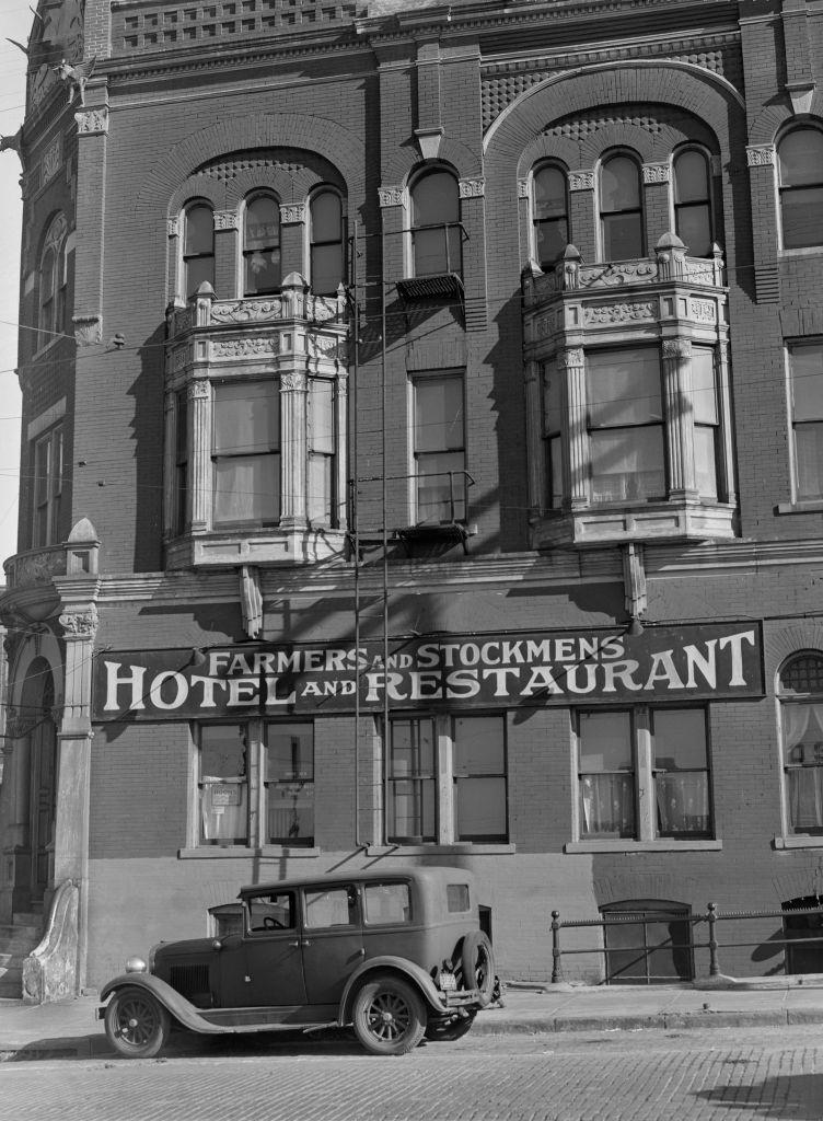 Stockmen's Hotel, South Omaha, 1920s.