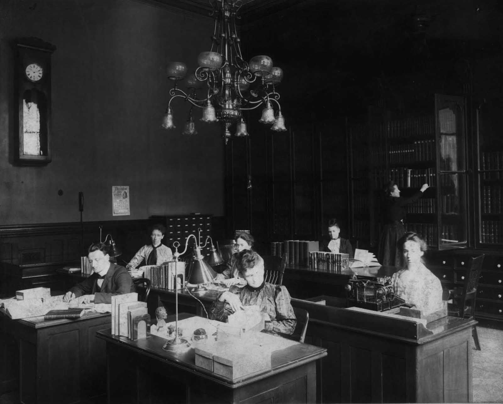 This photo of the Main Hall was taken about a year before the building was closed.