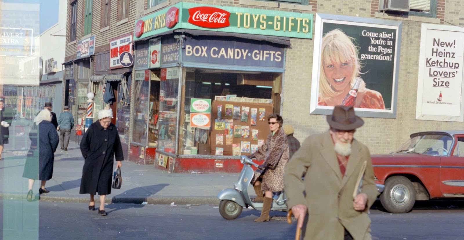 34th Street and 30th Avenue, Astoria, Queens, 1960s.