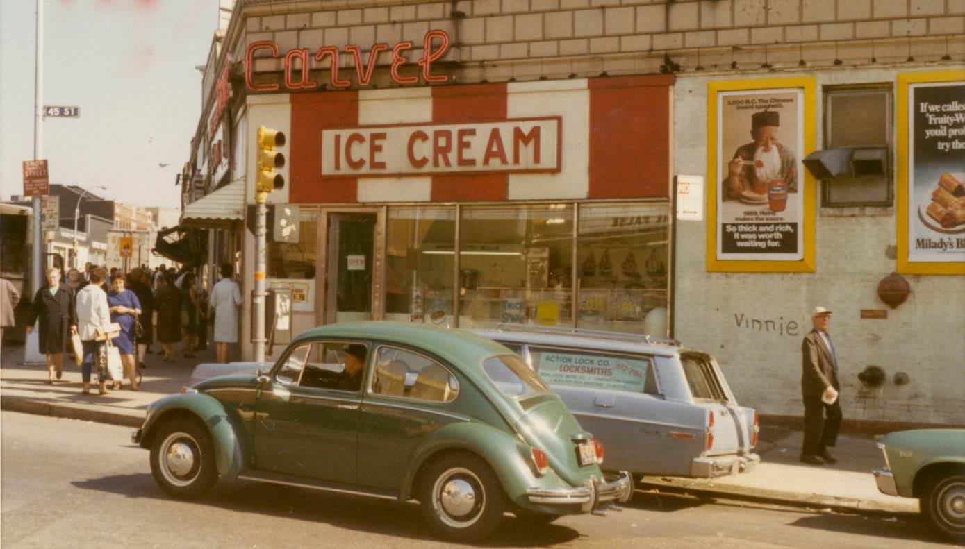 Another view of Greenpoint Avenue and 45th Street, Sunnyside, Queens, 1969.