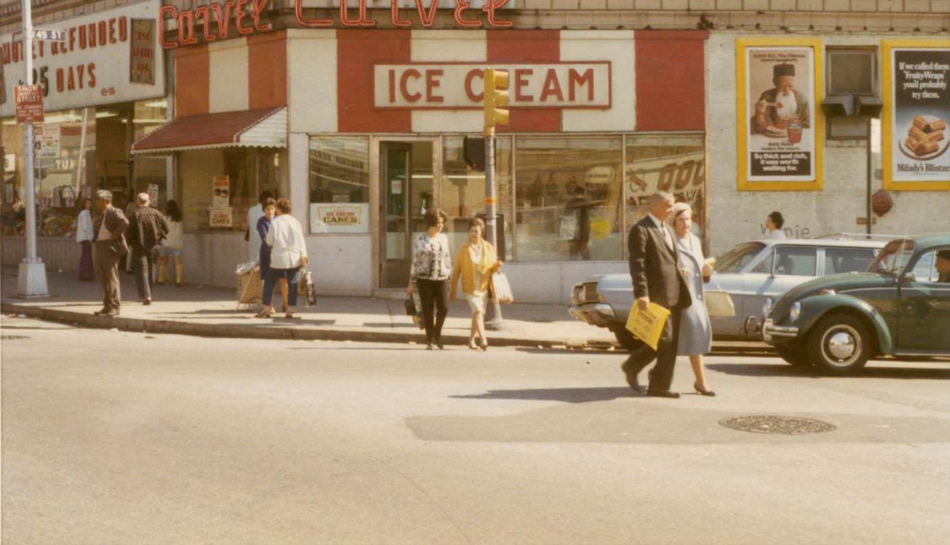 Greenpoint Avenue and 45th Street, Sunnyside, Queens, 1969.