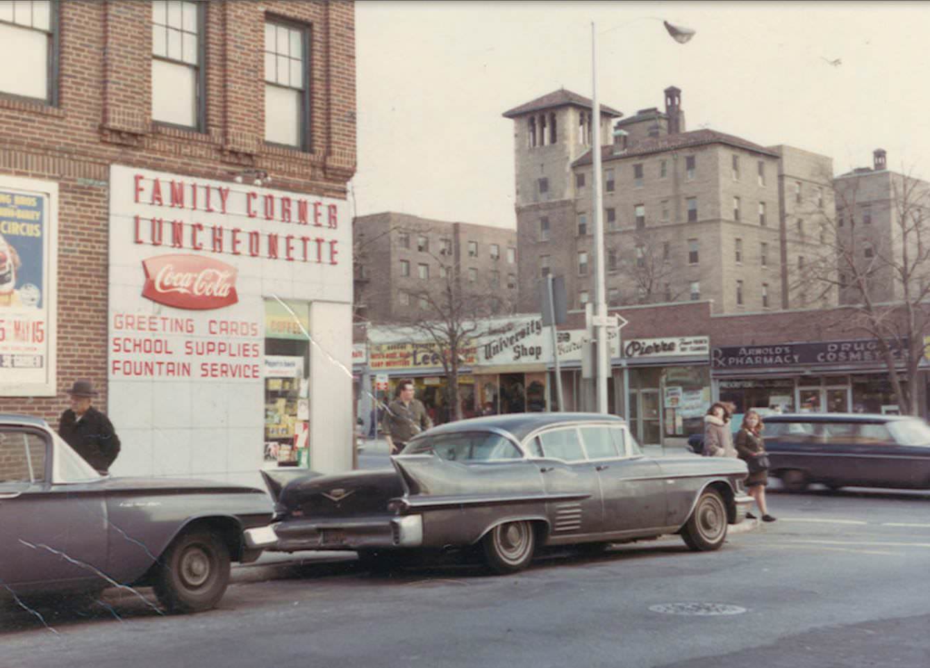 80th Street and Northern Boulevard, Jackson Heights, Queens1960s.