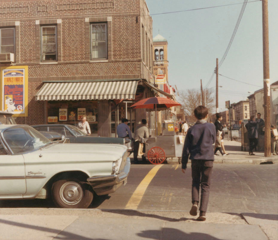 30th Avenue and 42nd Street, Astoria, Queens, 1968.