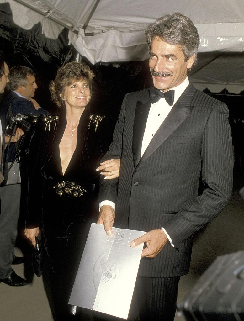 Sam Elliott and Katharine Ross at the 12th Annual People's Choice Awards, 1986.