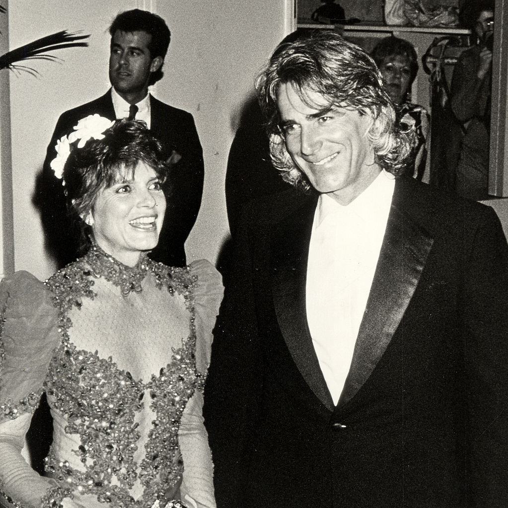 Katharine Ross and Sam Elliott attending 45th Annual Golden Globe on January 23, 1988.