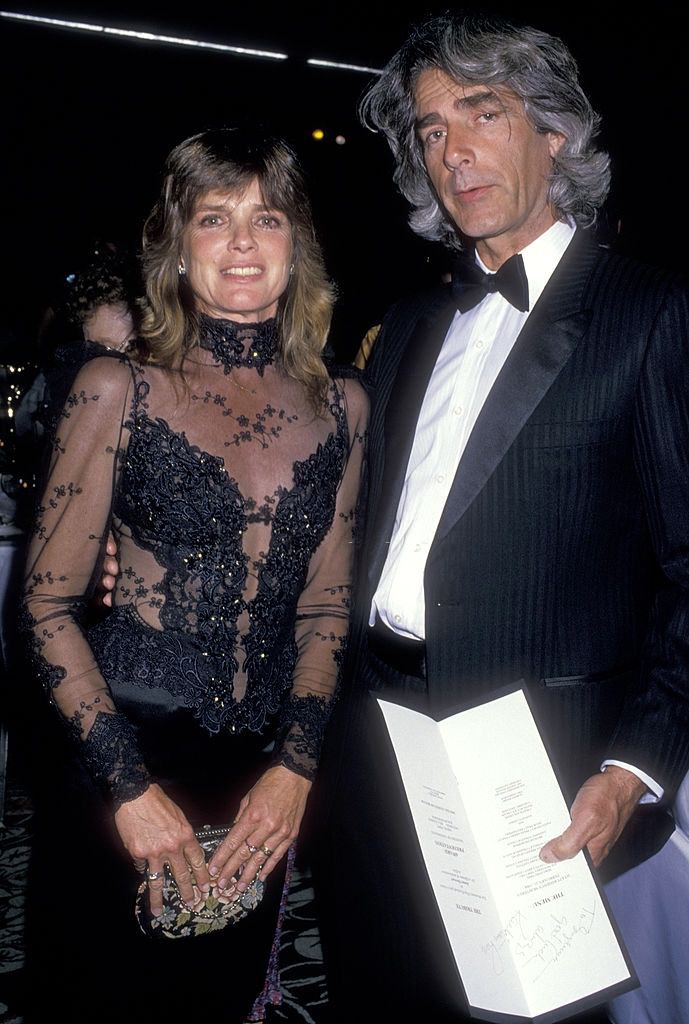 Sam Elliott and Katharine Ross at the Monterey Film Festival's First Annual Golden Cypress Award Honoring James Stewart on February 21, 1988