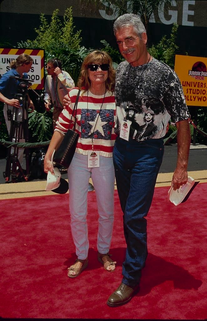 Sam Elliott and Katharine Ross, 1990.