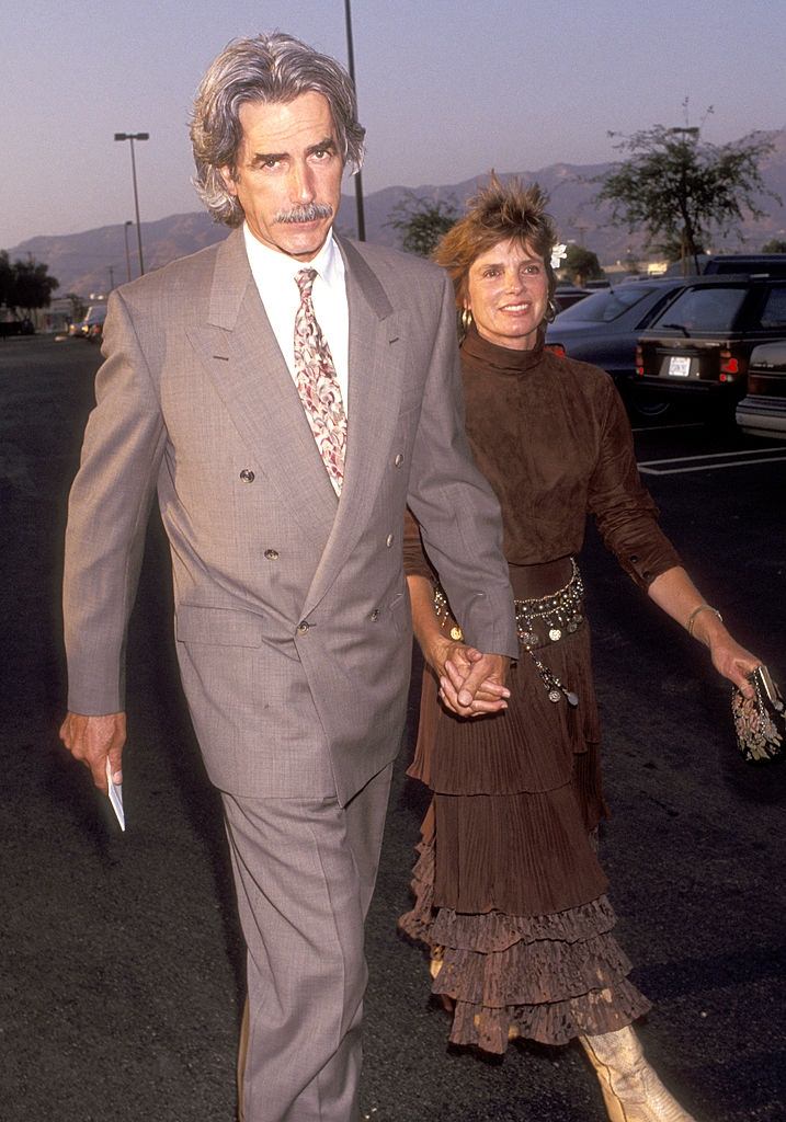 Sam Elliott and Katharine Ross at the Ninth Annual Golden Boot Awards on August 17, 1991