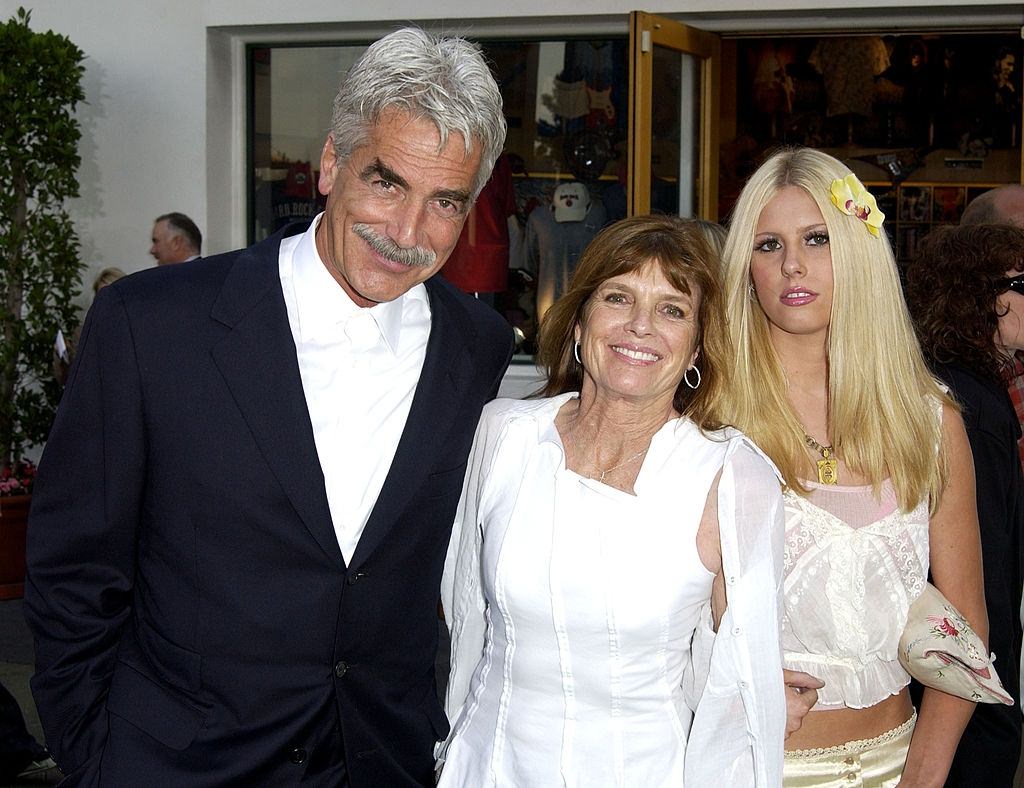 Sam Elliott and Kathrine Ross with their daughter Premiere Of "The Hulk", 2003