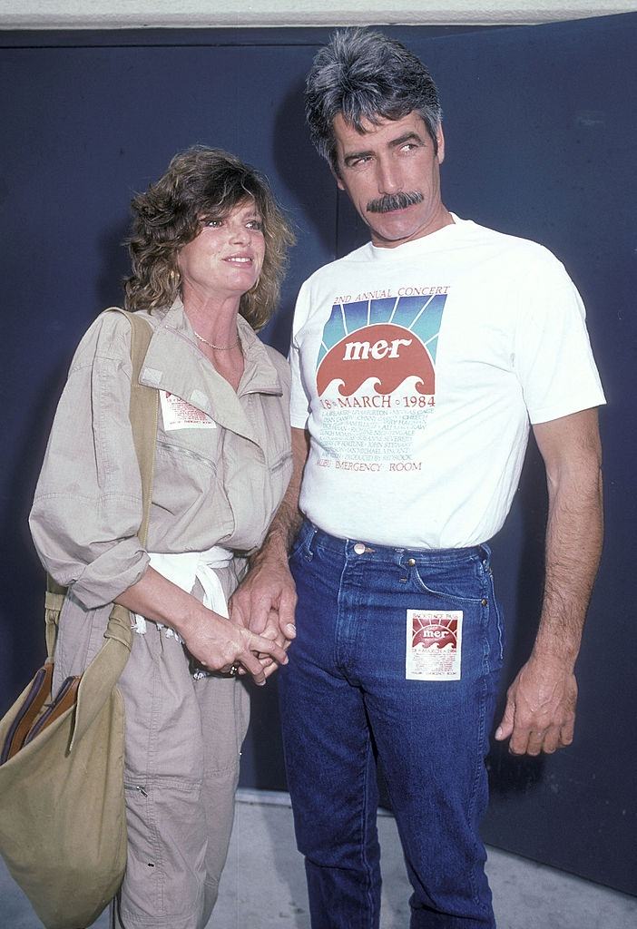 Sam Elliott and Katharine Ross the Second Annual Benefit Concert for the Malibu Emergency Room on March 18, 1984