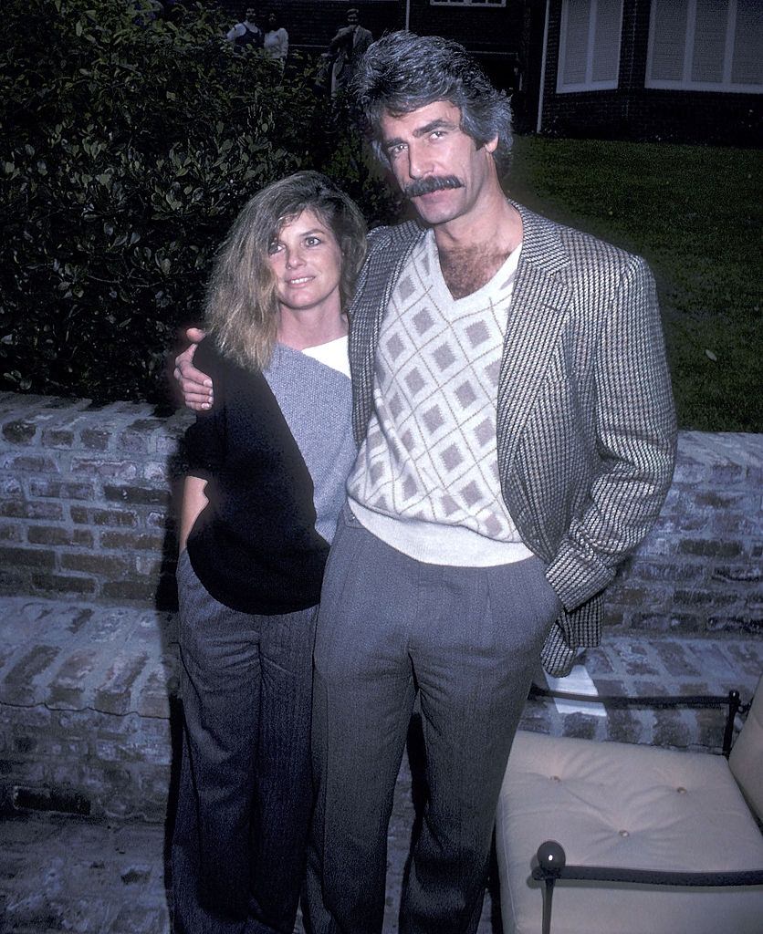 Sam Elliott with Katharine Ross at the Party, 1982.