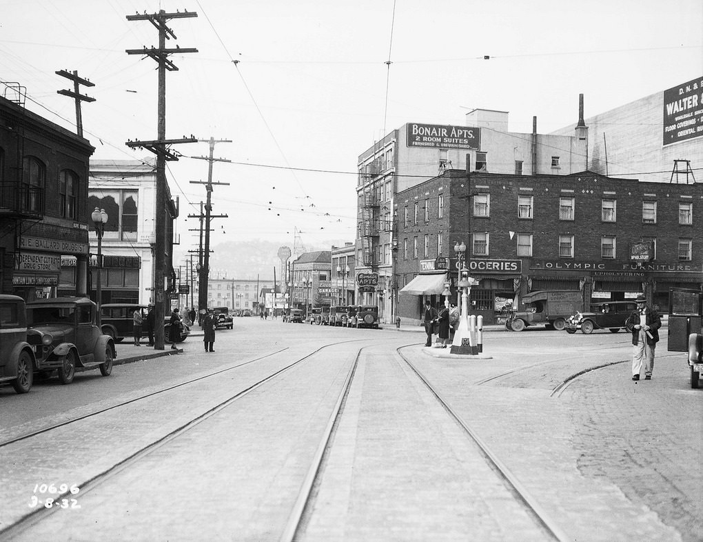 8th and Olive, Seattle, 1932