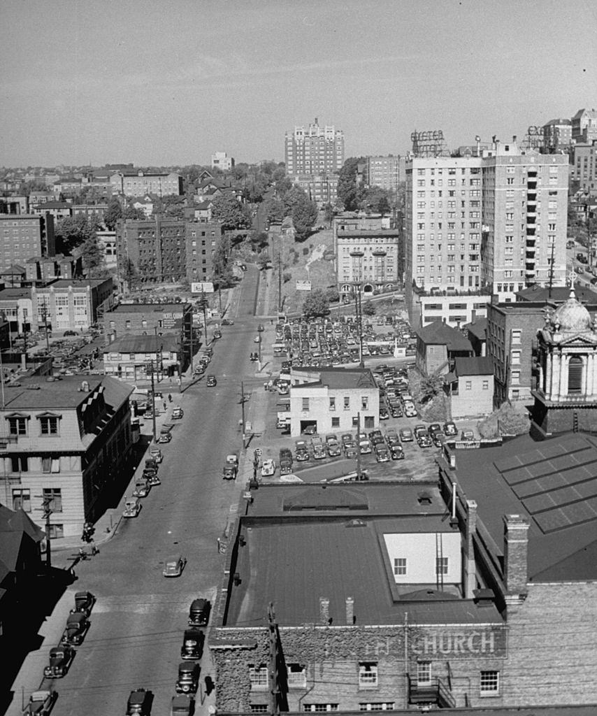 View of Seattle, 1939.