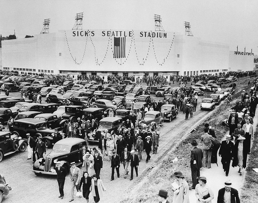 Sick's Seattle Stadium, 1938.
