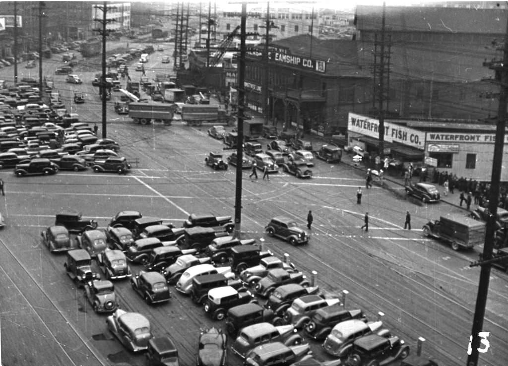 Alaskan Way, Seattle, 1939