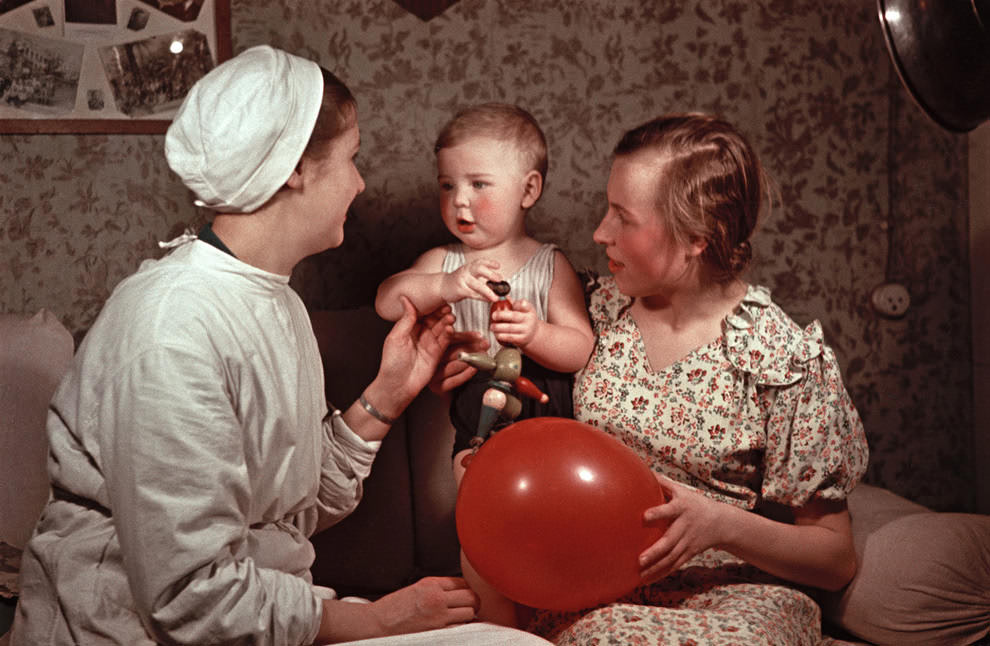 Orphanage, Ukrainian SSR, 1950s