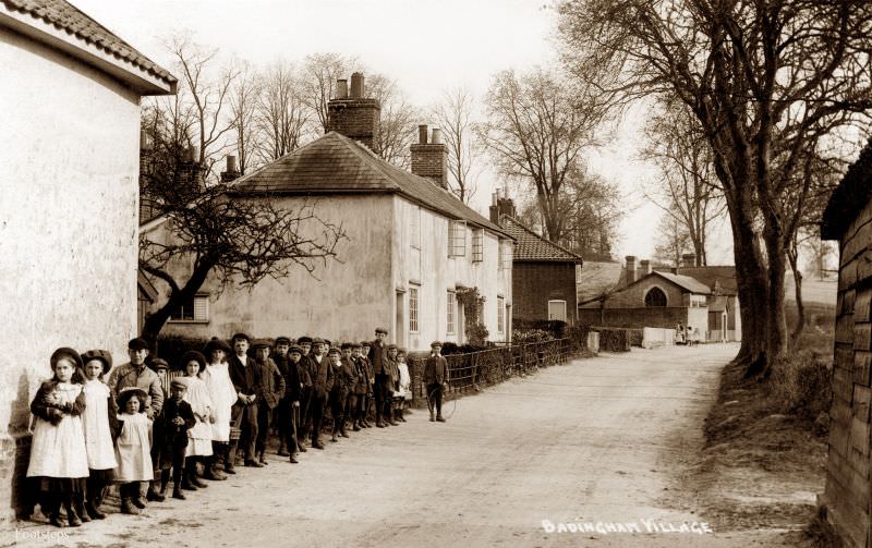 Badingham village, Suffolk