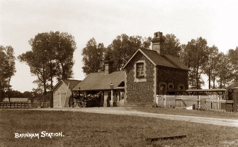 Barnham railway station, Suffolk