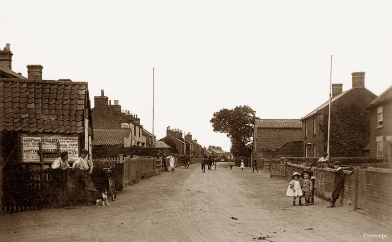 Blundeston village, Suffolk