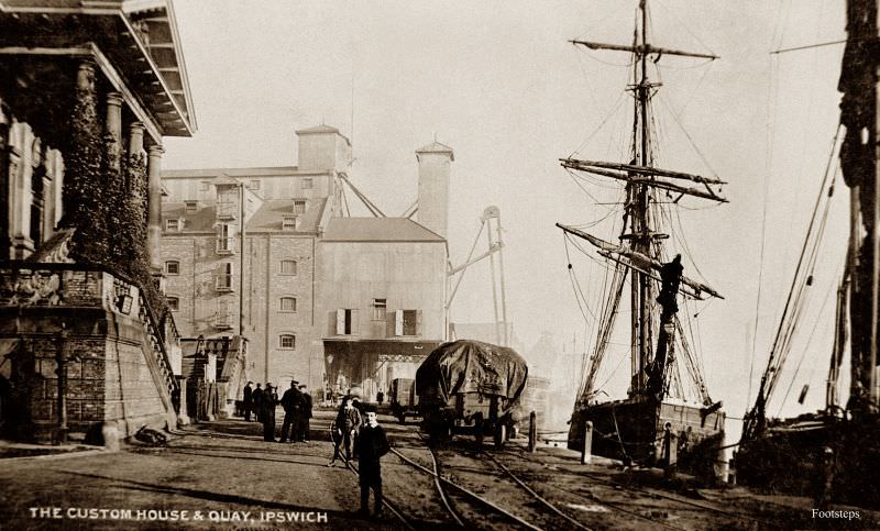 Custom House and Quay, Ipswich, Suffolk