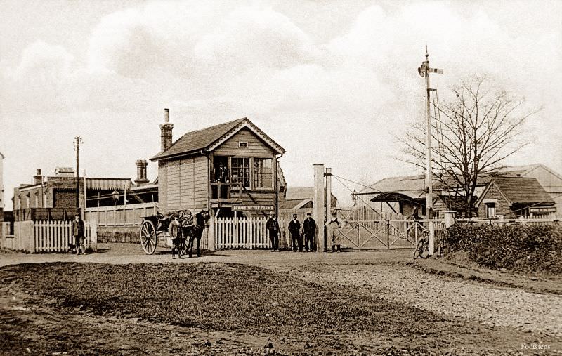 Elmswell railway station, Suffolk